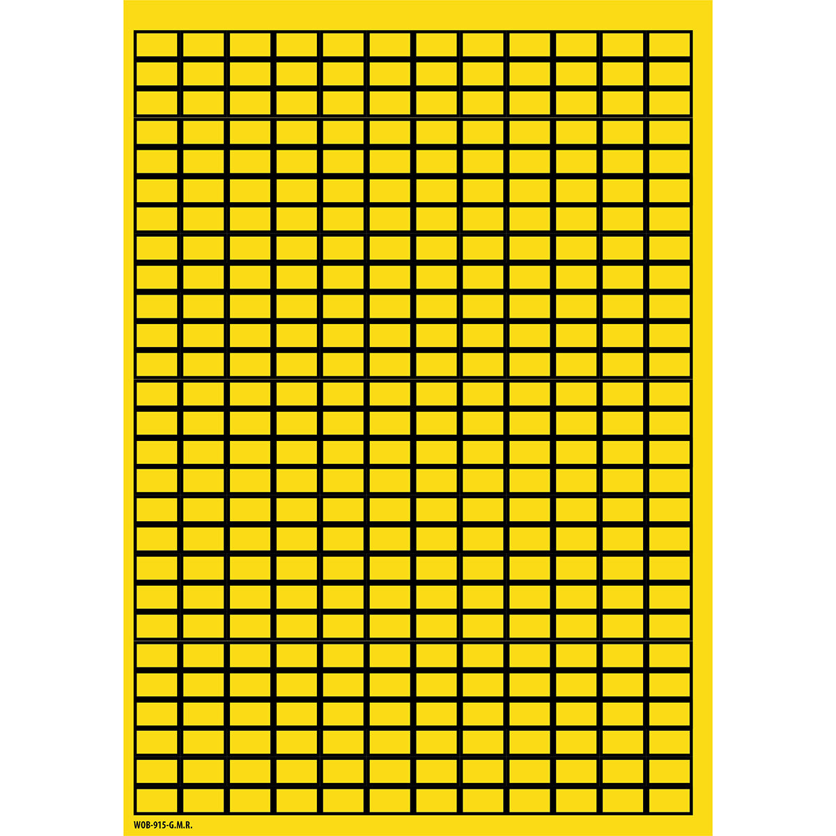 Beschriftbare Etiketten auf Bögen - 9 x 15 mm - B-500