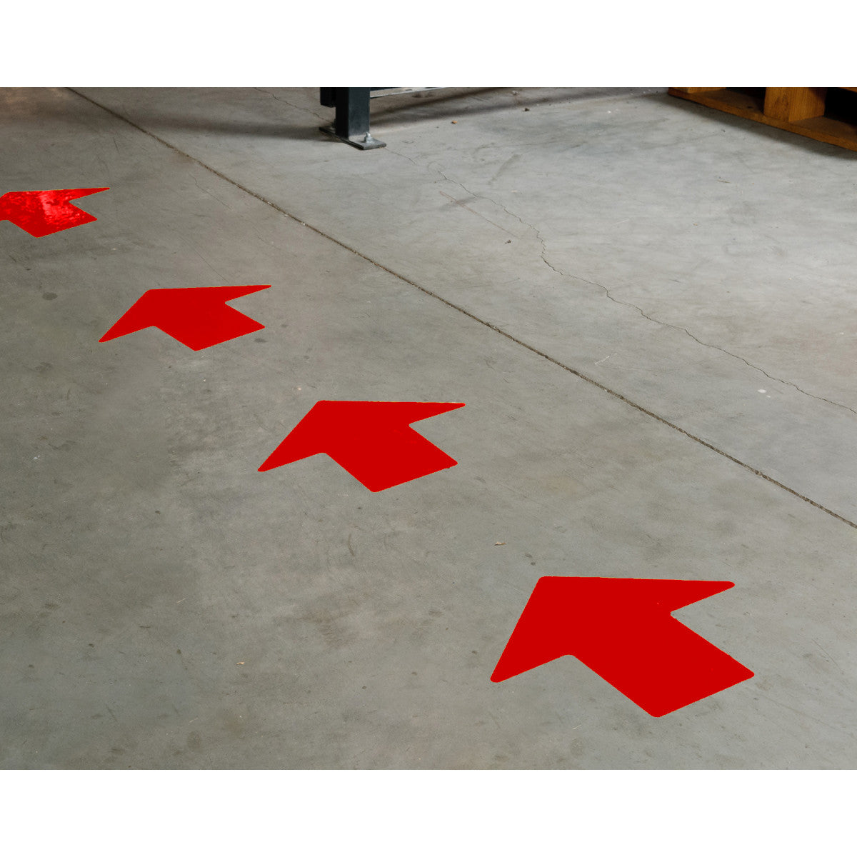 Pfeile - 50,8mm x 127mm Rote Toughstripe Polyester