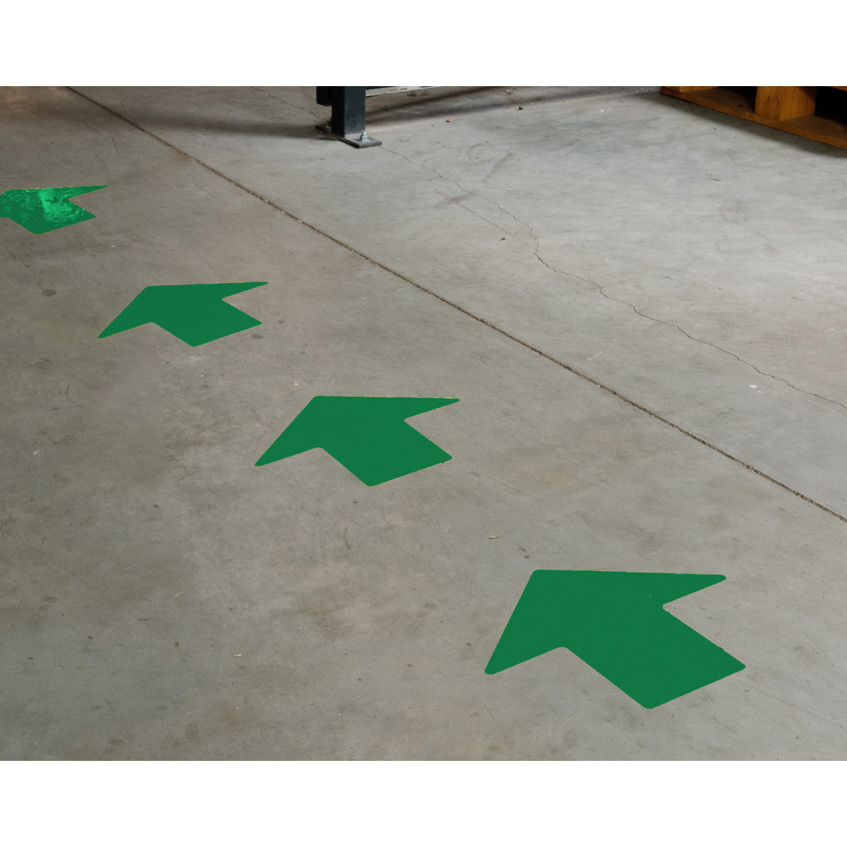 Pfeile - 50,8mm x 127mm Grüne Toughstripe Polyester