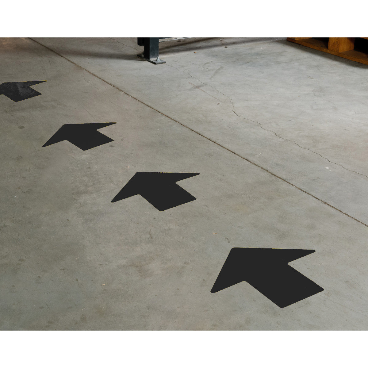 Pfeile - 50,8mm x 127mm Schwarze Toughstripe Polyester