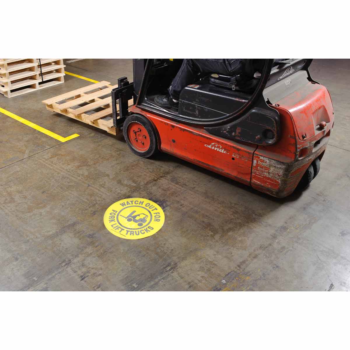 ToughStripe - Vorgedruckte Bodenmarkierung