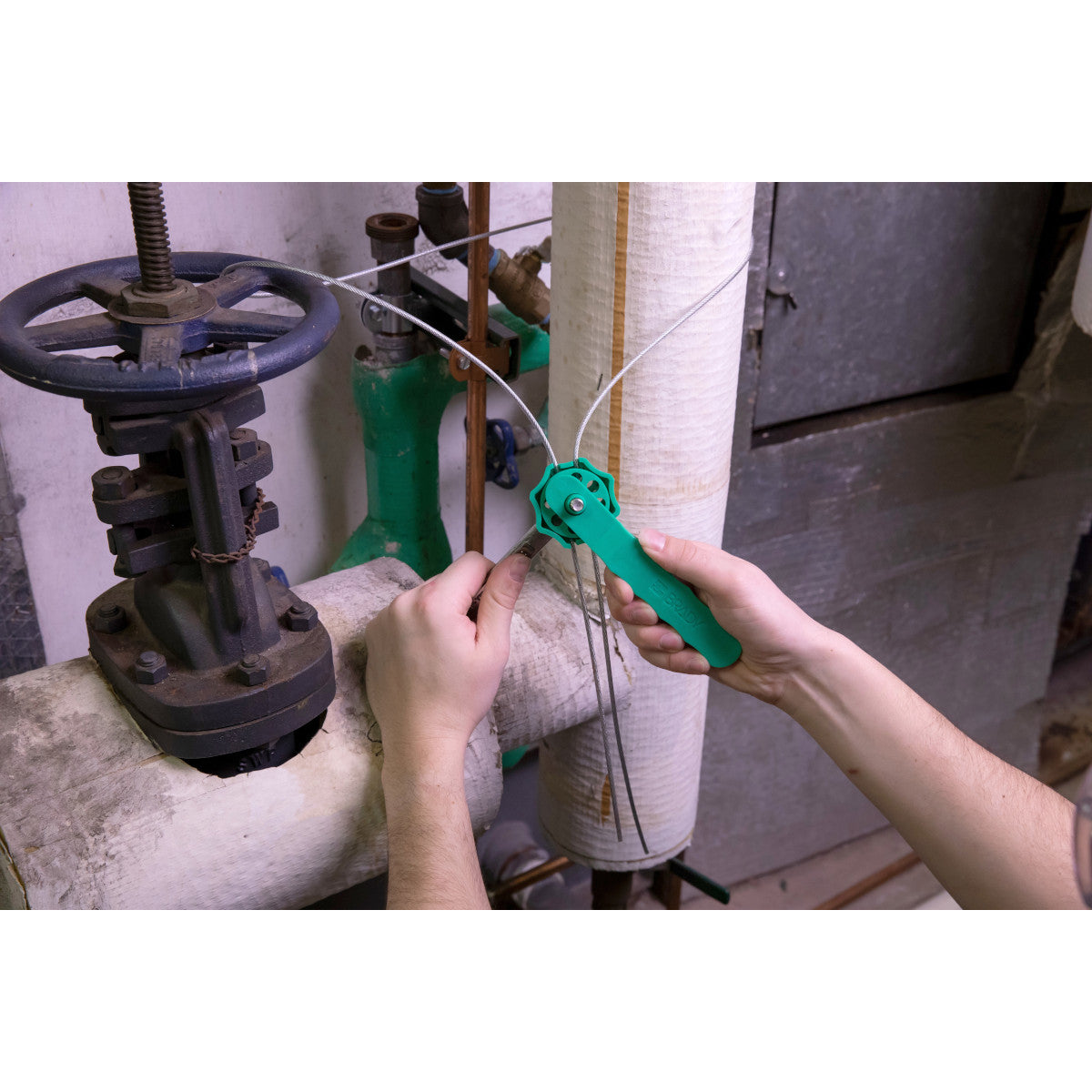 Spin-Absperrsystem für zusätzliche Sicherheit ohne Kabel