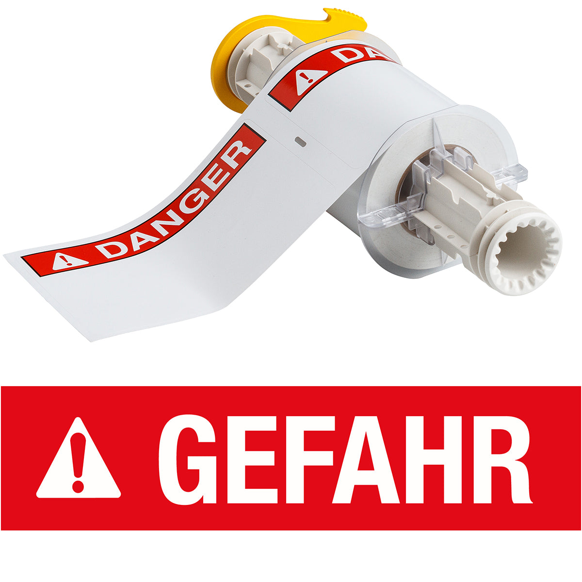 BBP85 Etiketten - Vinyl 102x152 GEFAHR