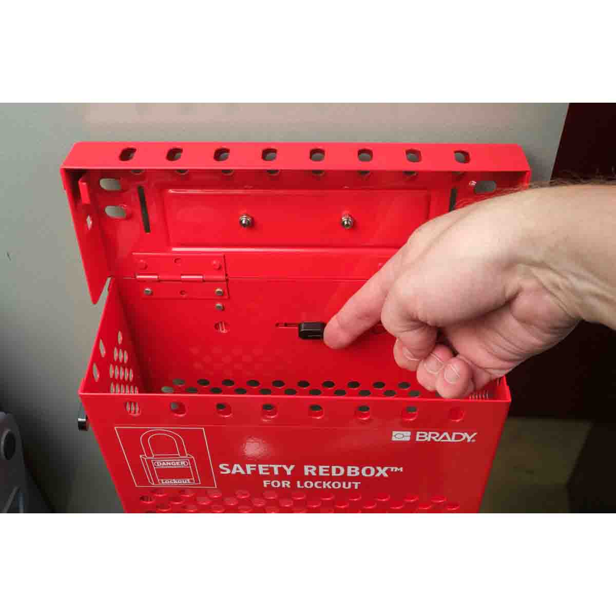 Safety Redbox Gruppenverschlusskasten - Rot