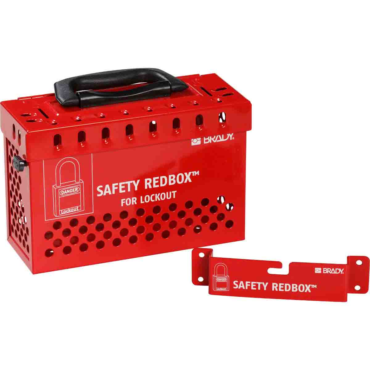 Safety Redbox Gruppenverschlusskasten - Rot