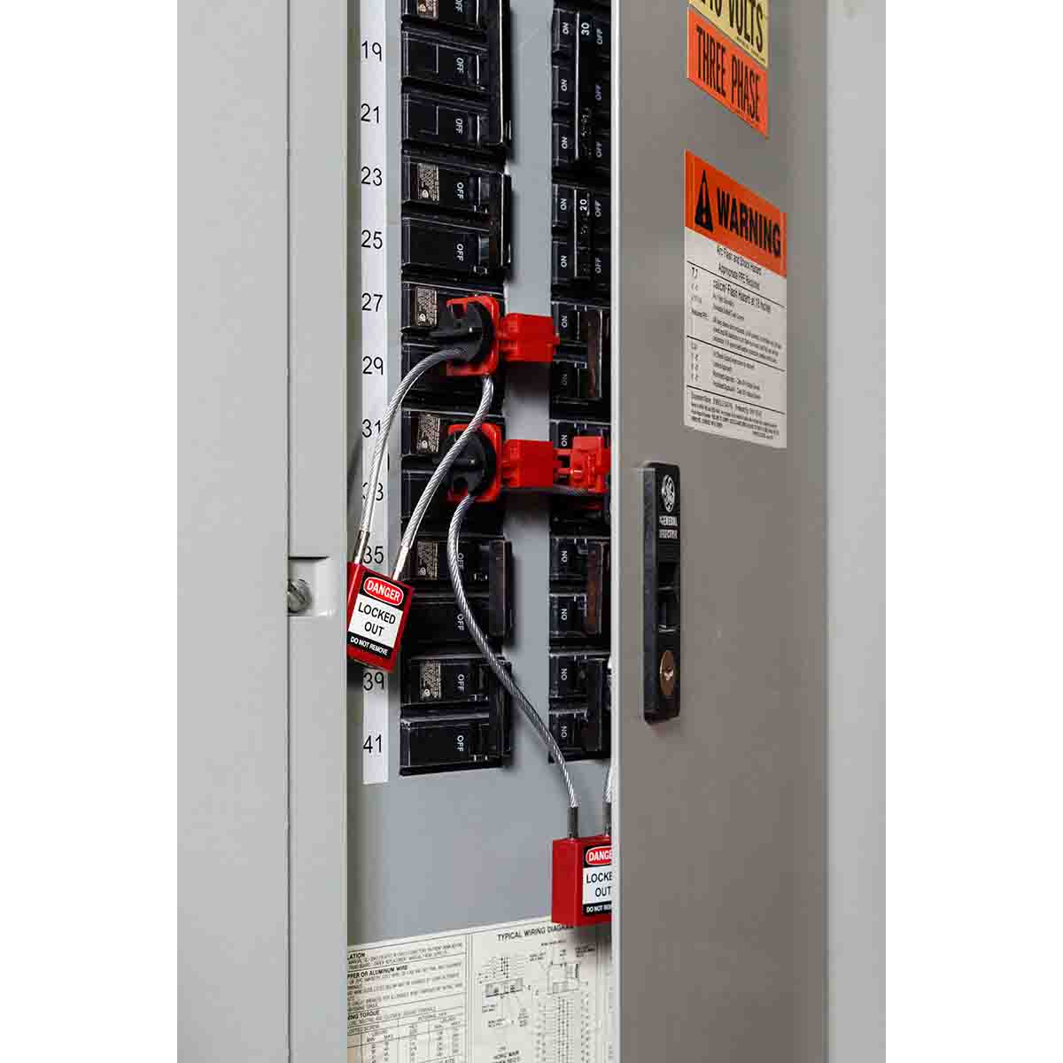 Kompakte Sicherheitsschlösser - mit Kabelbügel