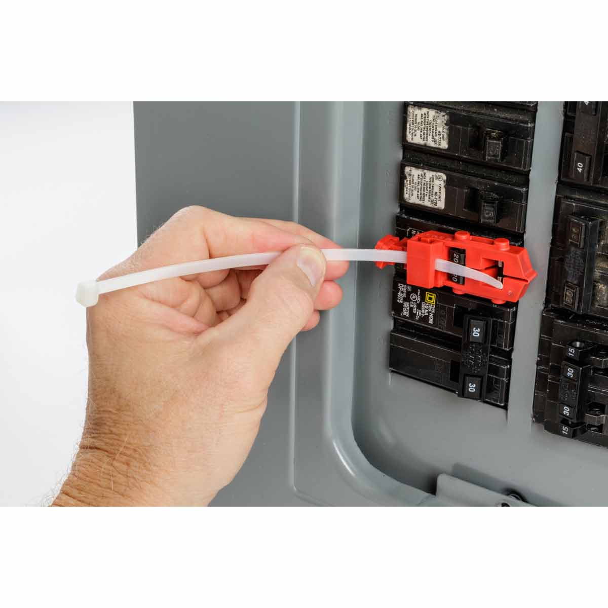 TagLock Schutzschalter-Verriegelung: Snap-On - 6/Paket