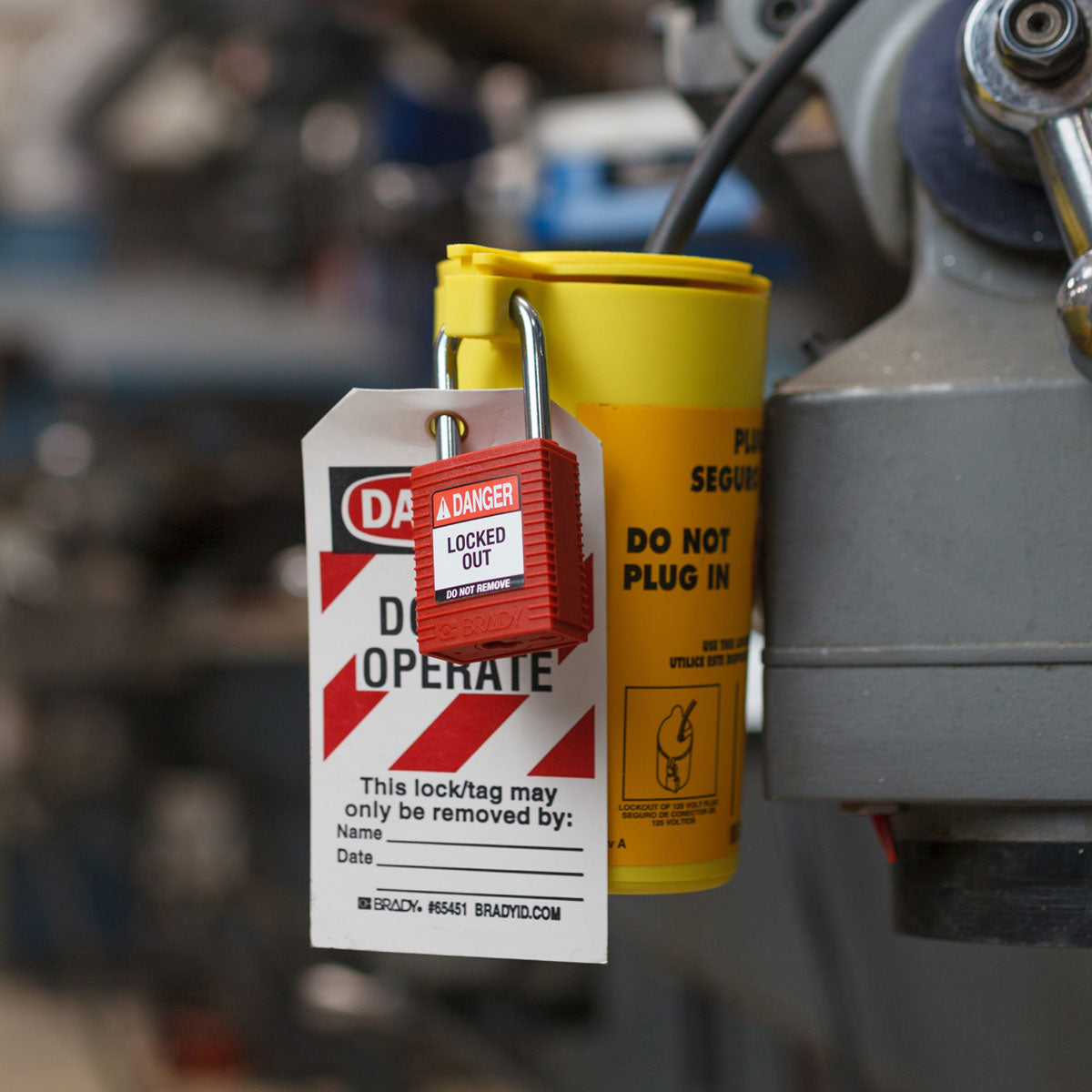 SafeKey-Vorhängeschlösser - Nylon