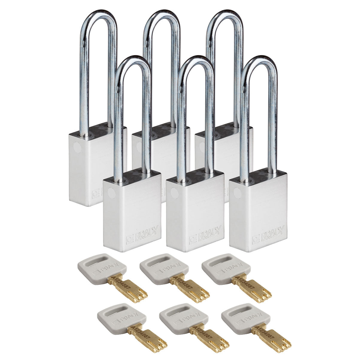 SafeKey-Vorhängeschlösser - Aluminium