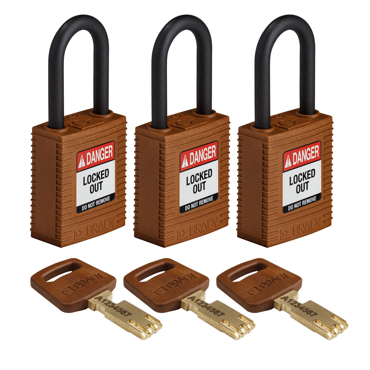 SafeKey padlocks - nylon