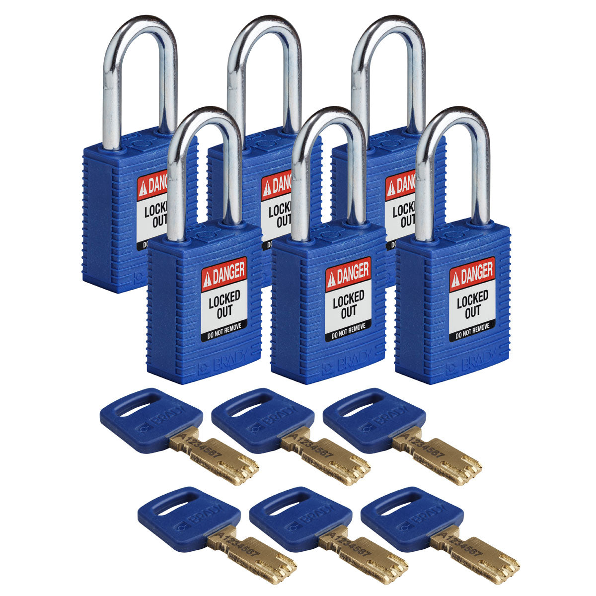 SafeKey padlocks - nylon