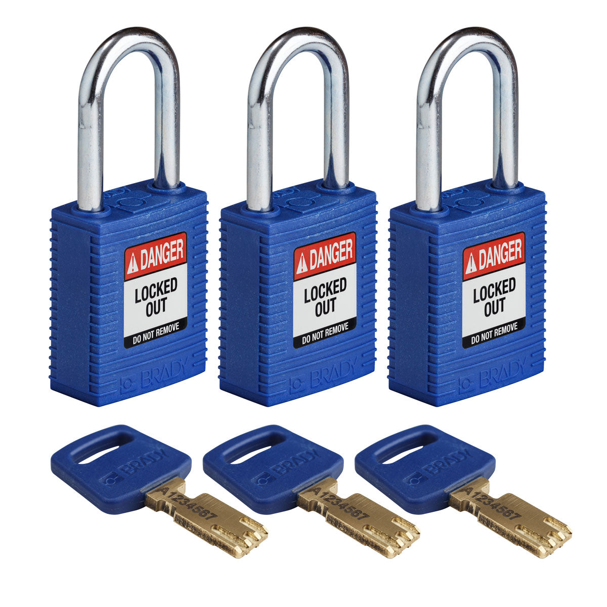 SafeKey padlocks - nylon