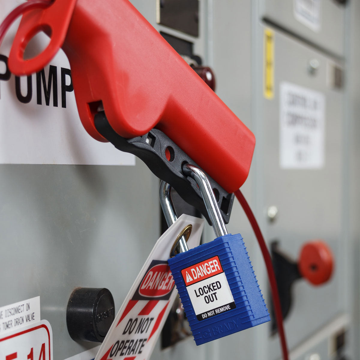 SafeKey padlocks - nylon