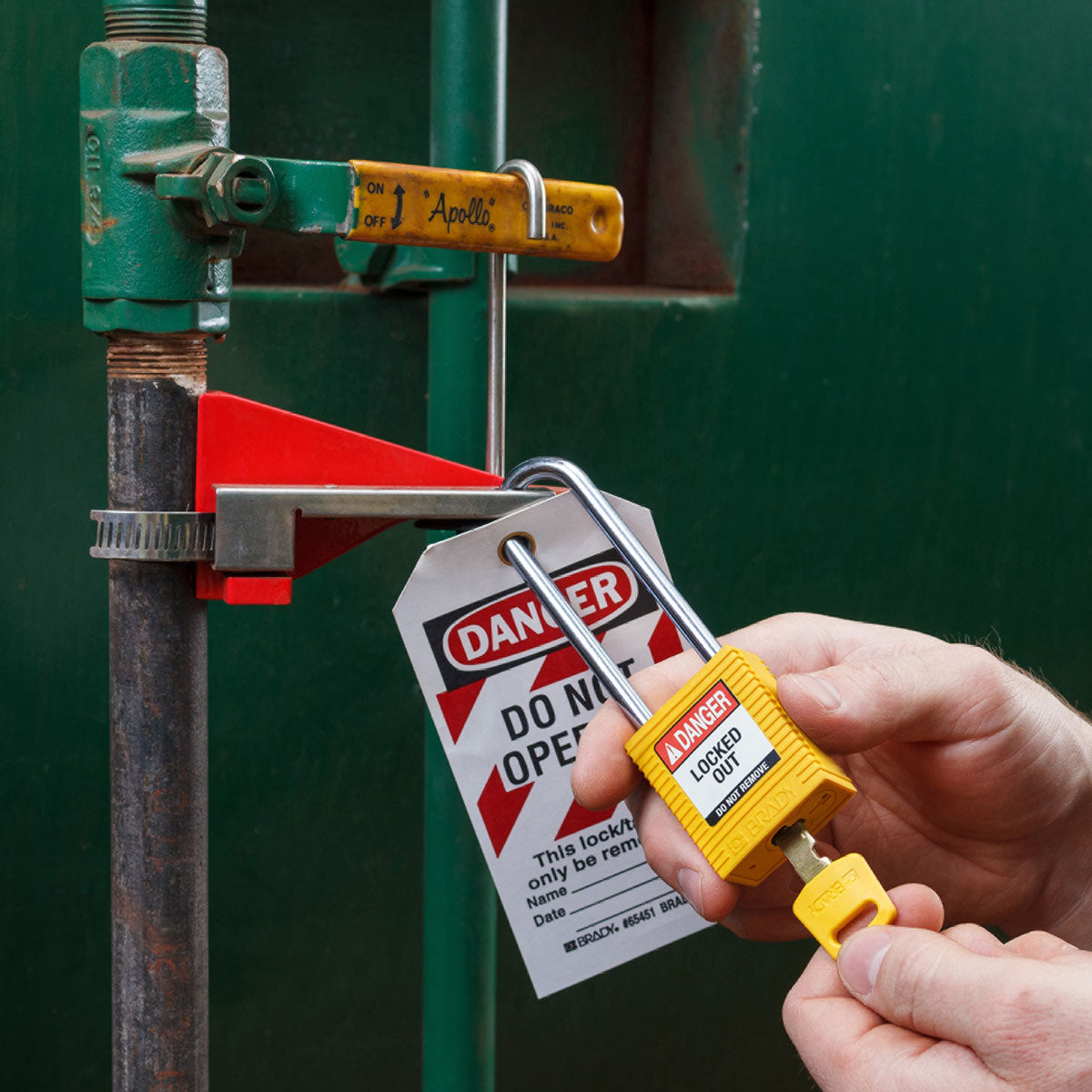 SafeKey padlocks - nylon