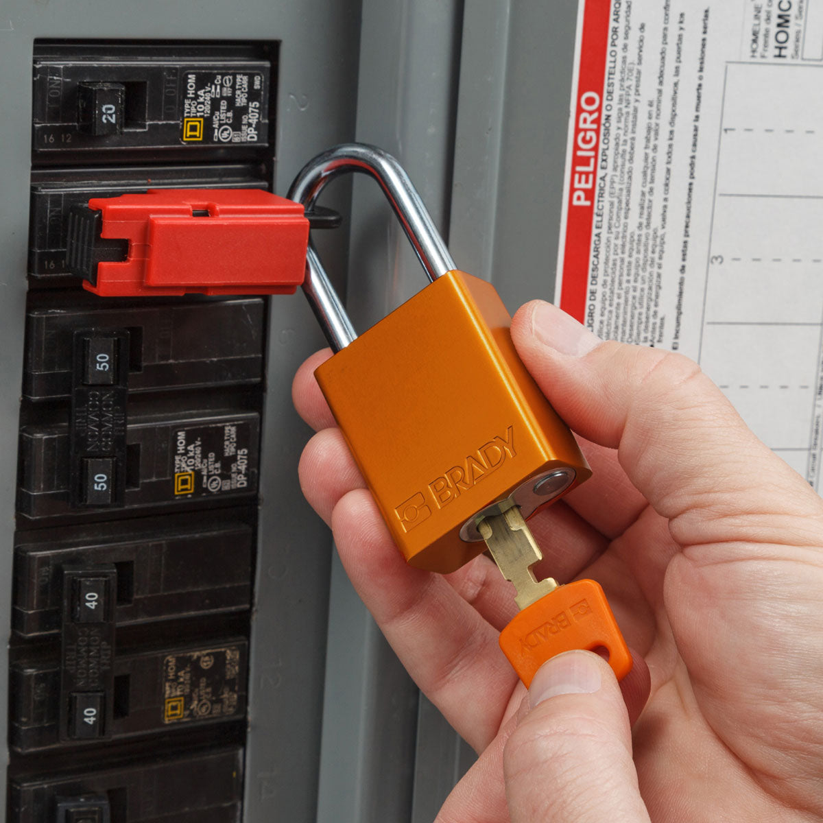 SafeKey-Vorhängeschlösser - Aluminium