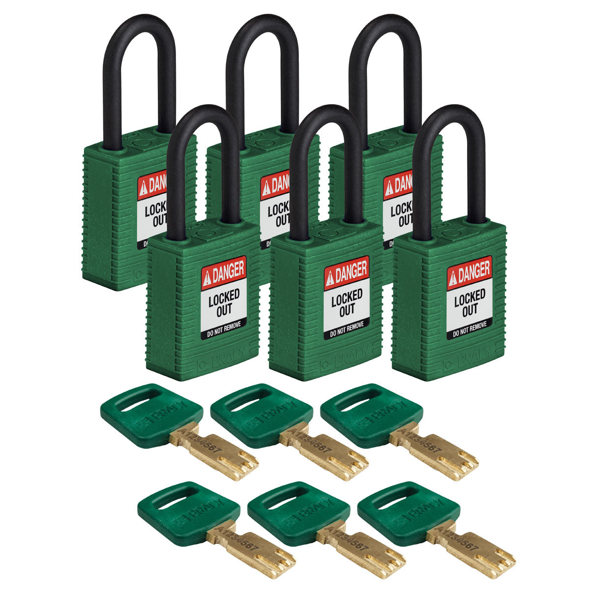 SafeKey padlocks - nylon