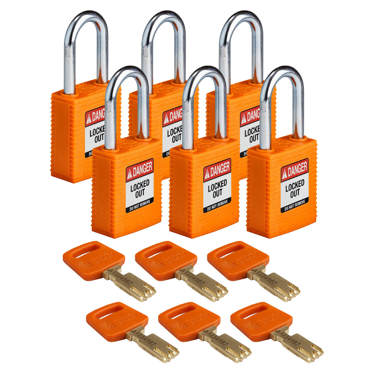 SafeKey padlocks - nylon