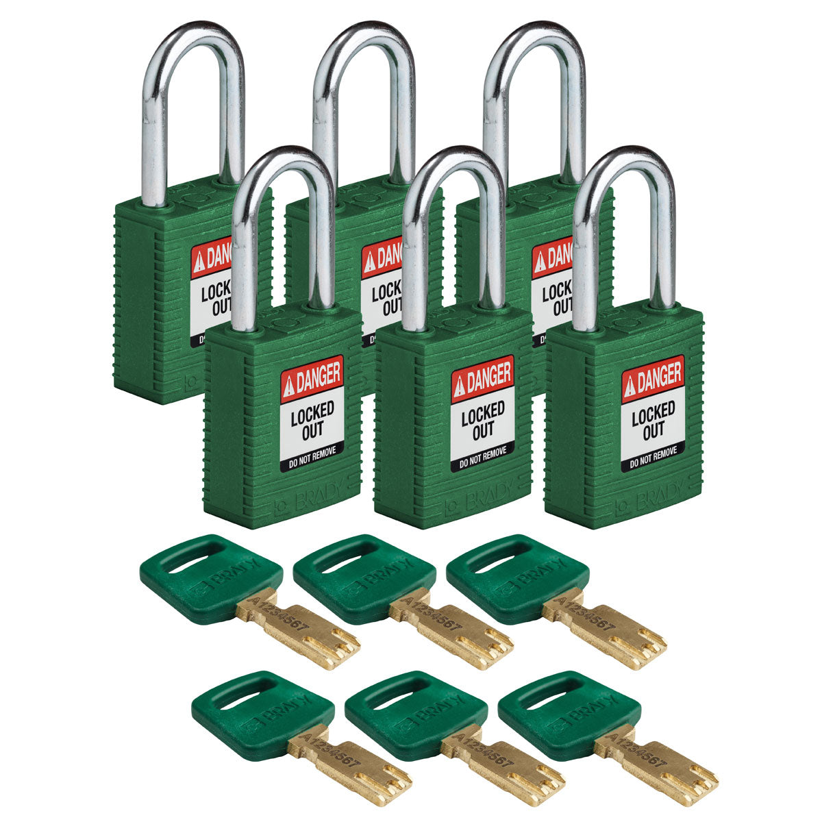 SafeKey padlocks - nylon