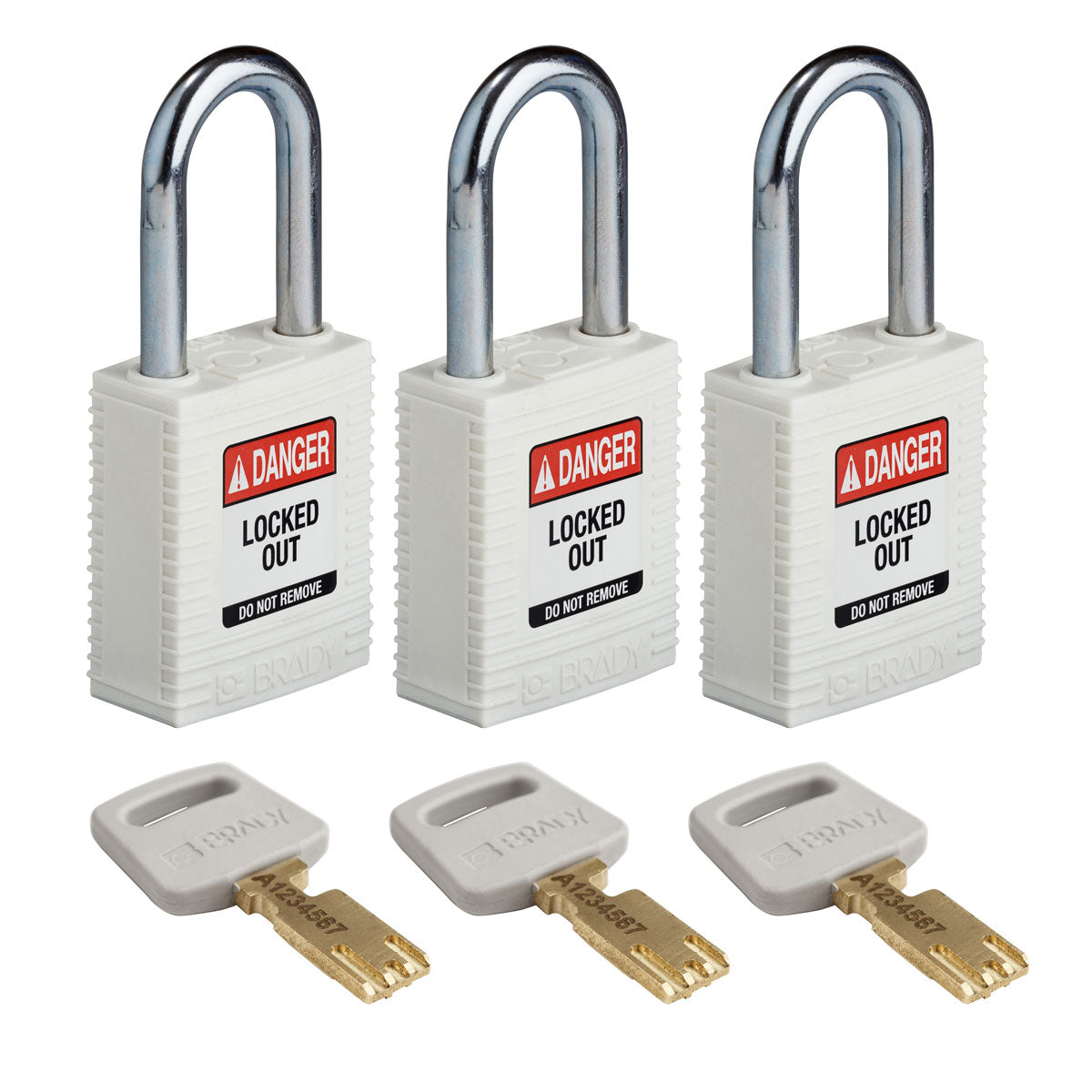 SafeKey padlocks - nylon
