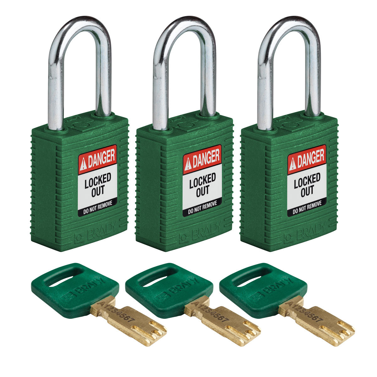 SafeKey padlocks - nylon