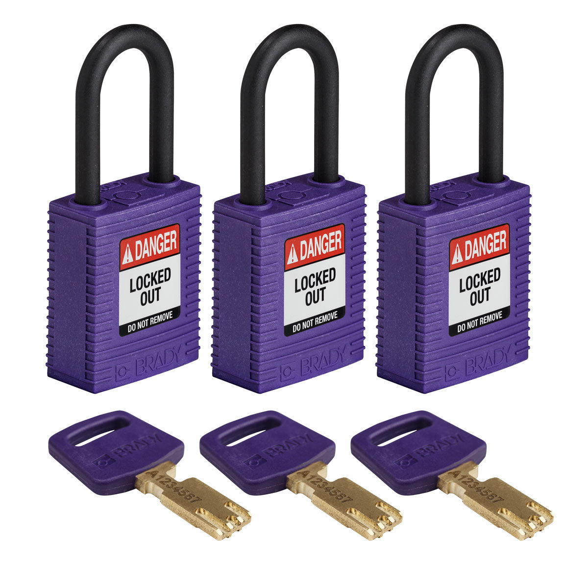 SafeKey padlocks - nylon