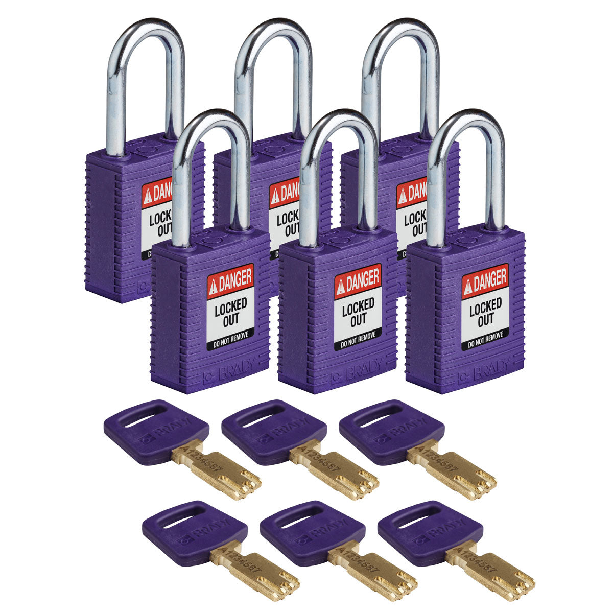 SafeKey padlocks - nylon