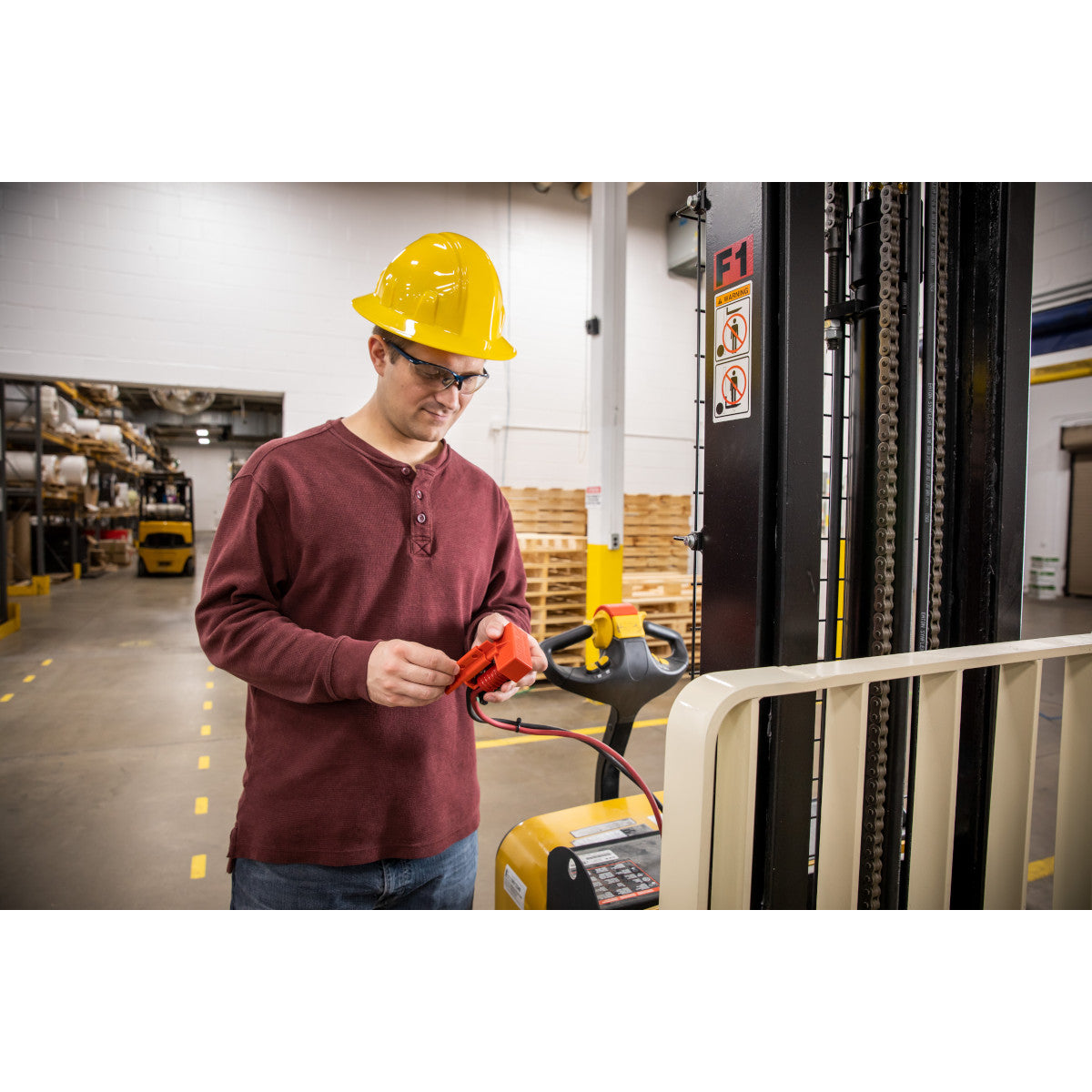 Stromanschluss-Verriegelung BatteryBlock