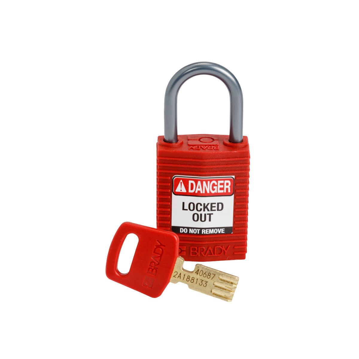 SafeKey Compact Nylon-Vorhängeschlösser mit Aluminiumbügel für Lockout-Anwendungen