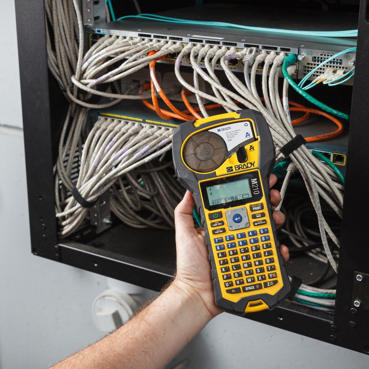 M210 Etikettendrucker - Kartonverpackung