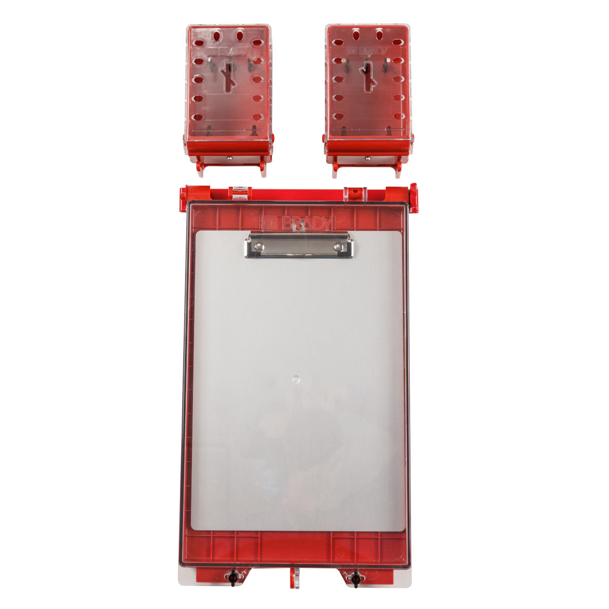 Berechtigungskontrollstation mit äusserst kompakter Verschlusskasten