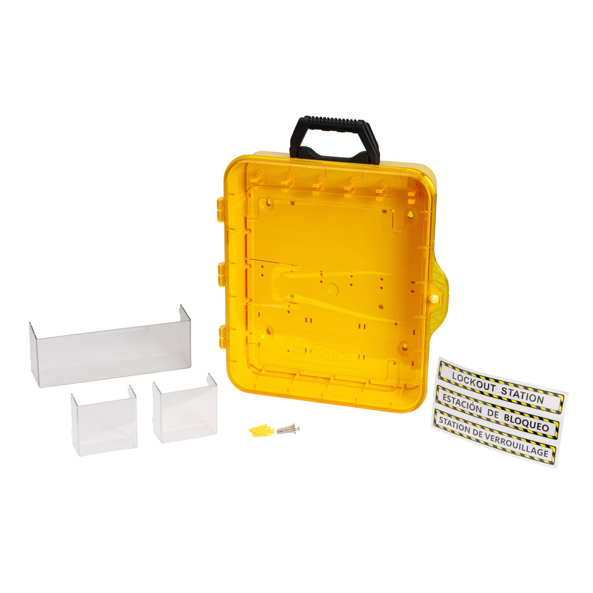 Lockout-Station mit 12 Schlössern