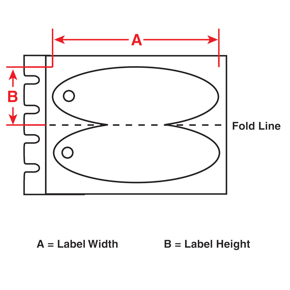 Ovale Anhänger für M710 und BMP71