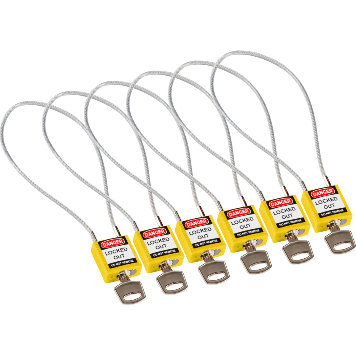Kompakte Sicherheitsschlösser – mit Kabelbügel