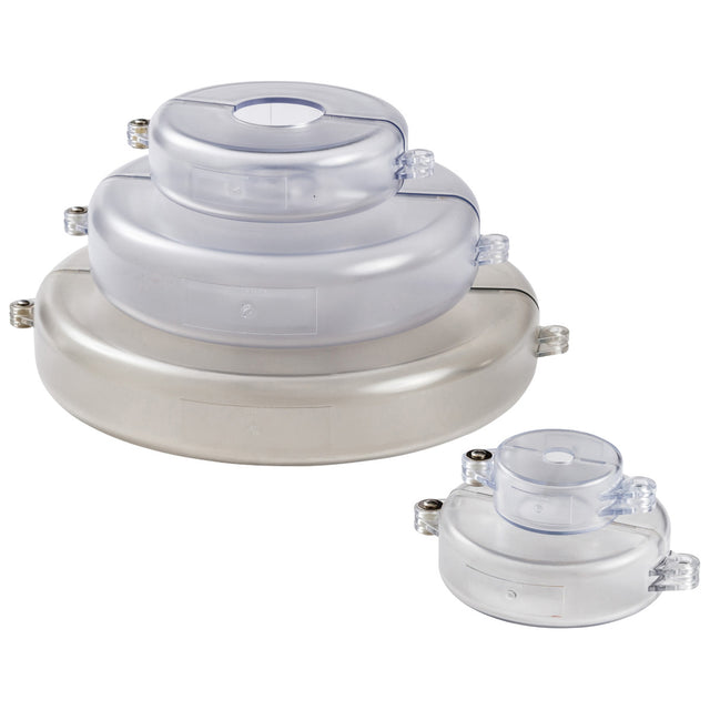 Absperr-Set für Durchgangsventile – transparent