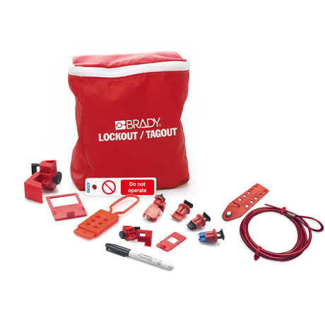 Lockout-Set für Elektriker + Anhänger DE