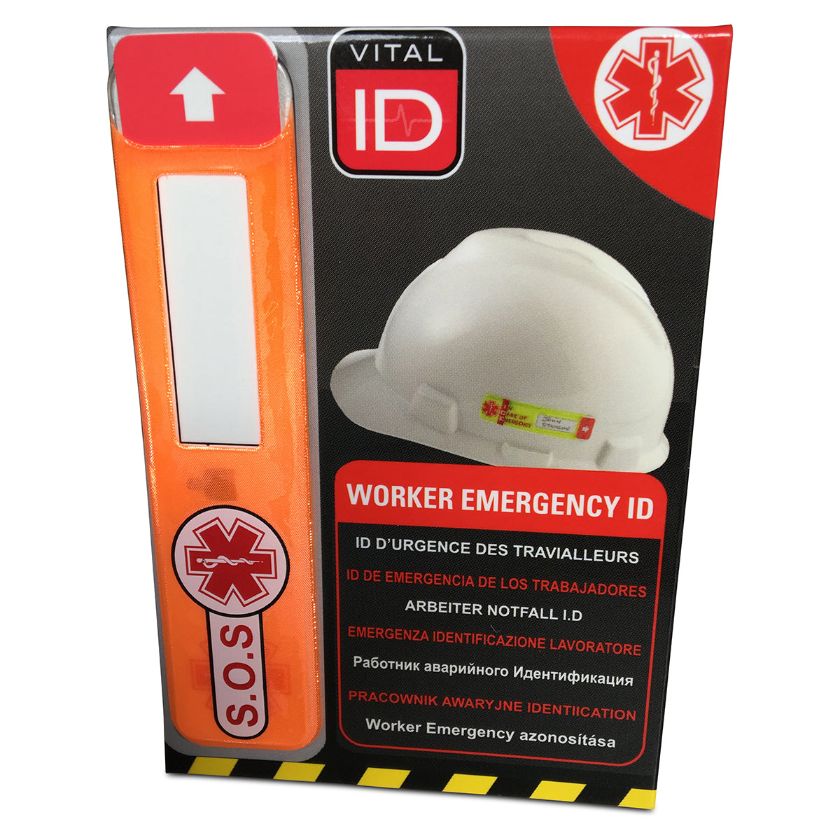 Worker Emergency ID Tag - SOS