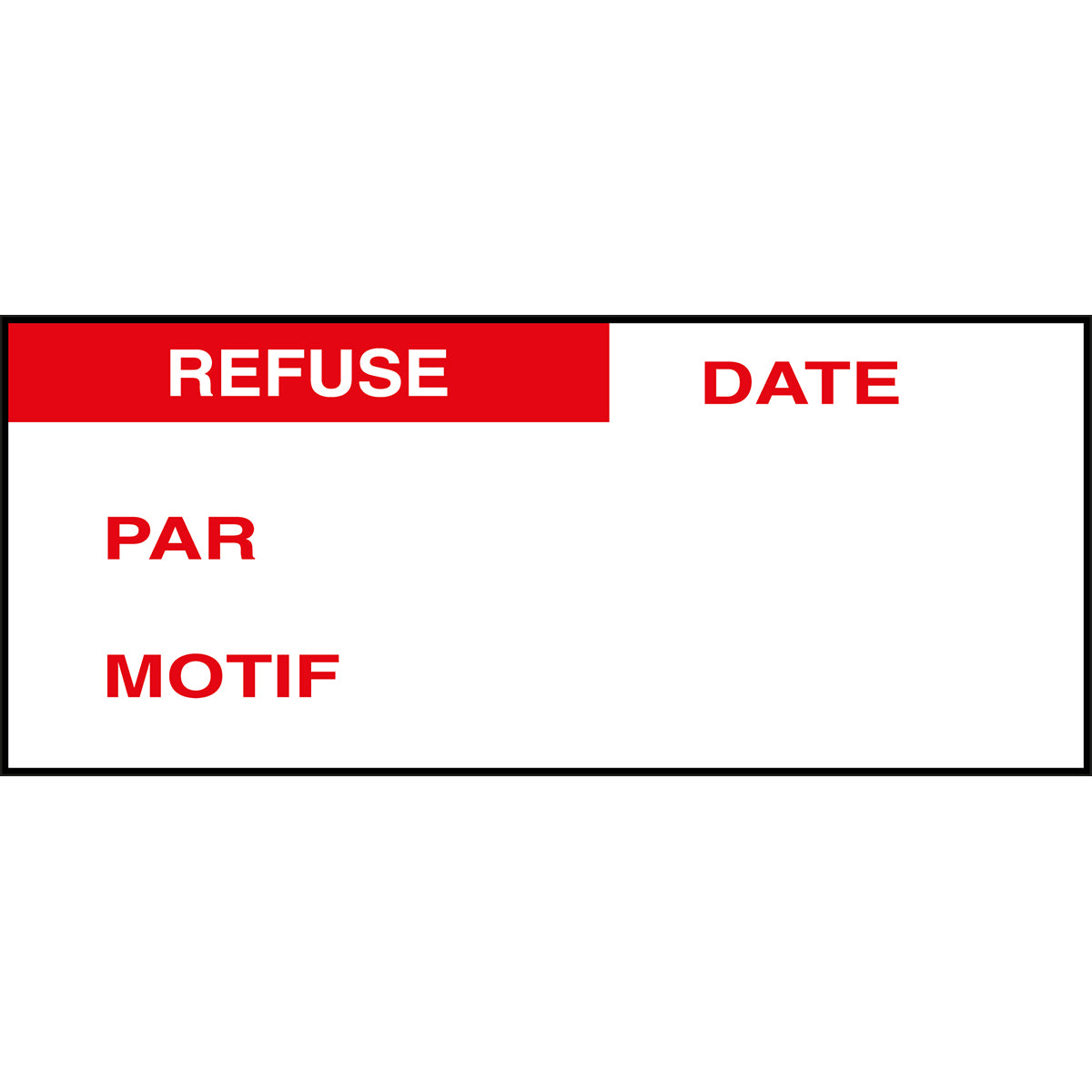 Etiquettes à compléter - Divers (produit francophone)