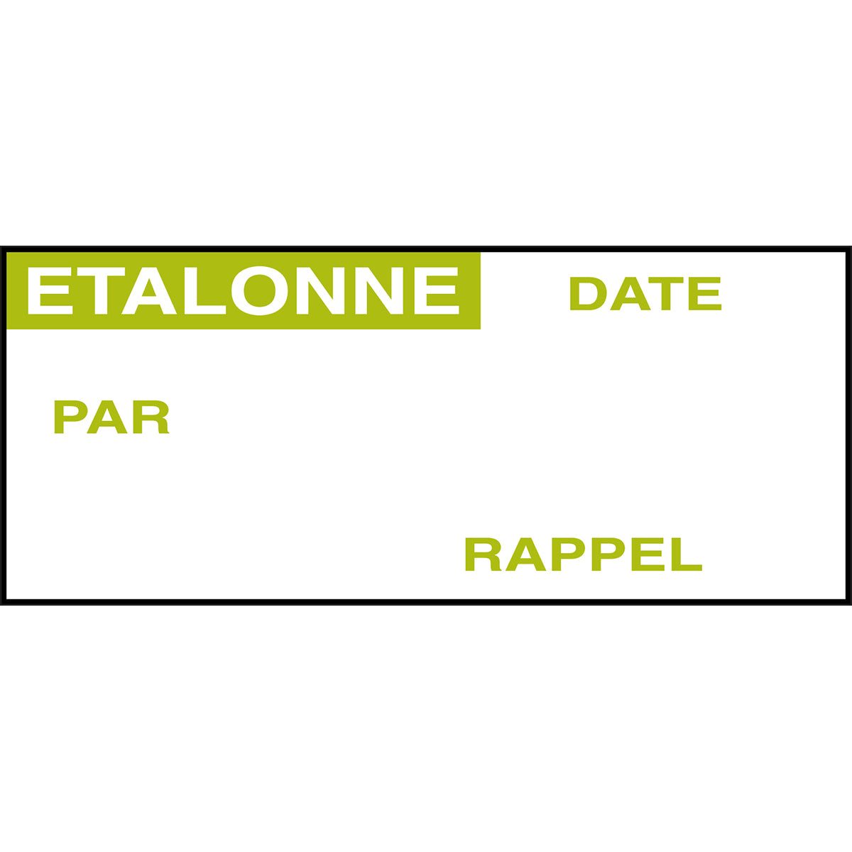 Etiquettes à compléter - Divers (produit francophone)