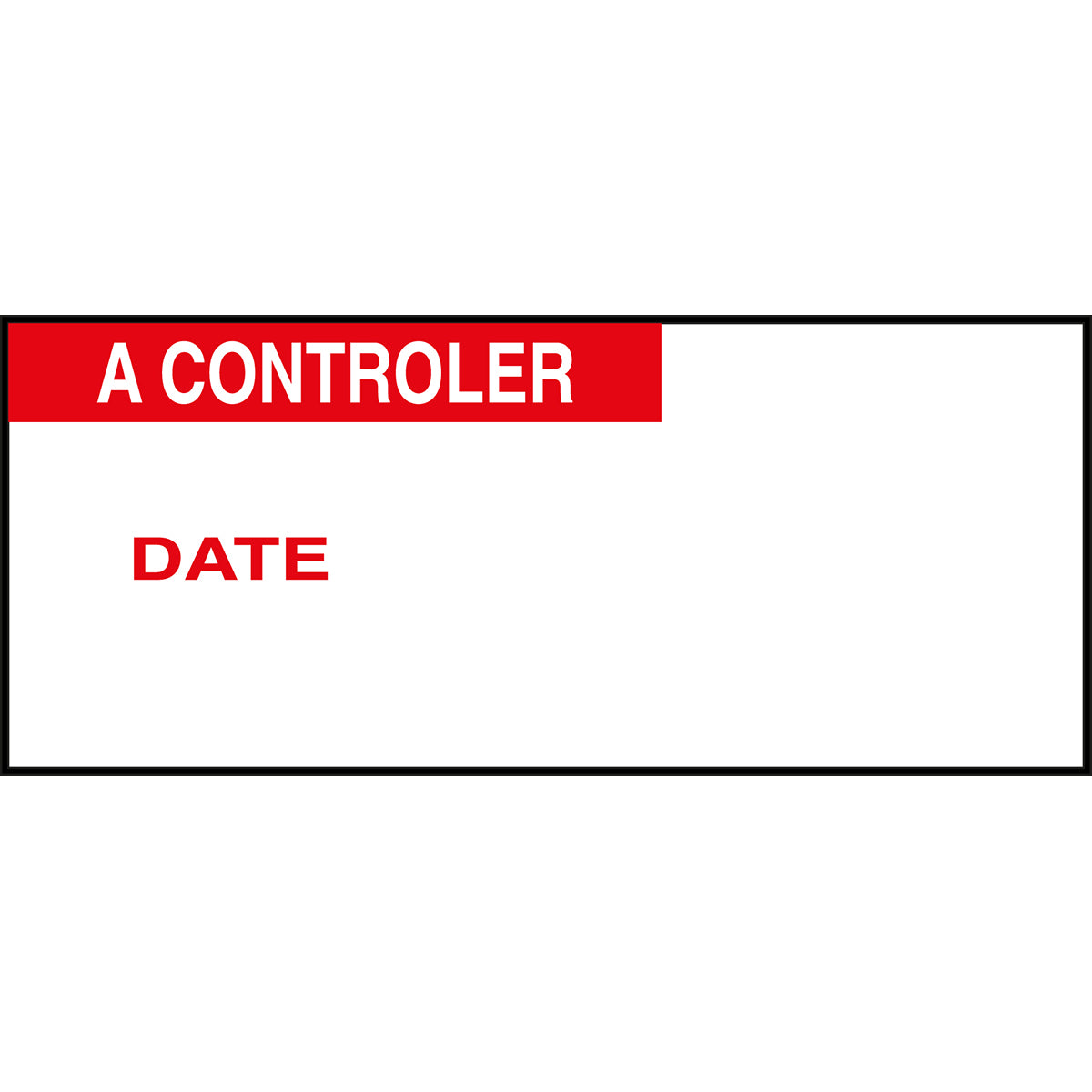 Etiquettes à compléter - Divers (produit francophone)