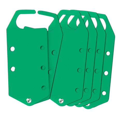 Sicherheits - Blockierbügel, blanko, Grün