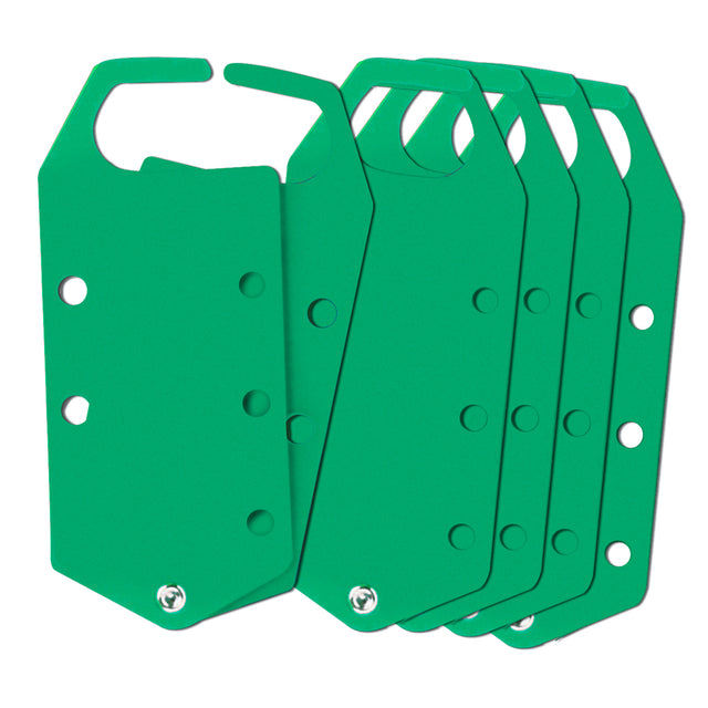 Sicherheits - Blockierbügel, blanko, Grün