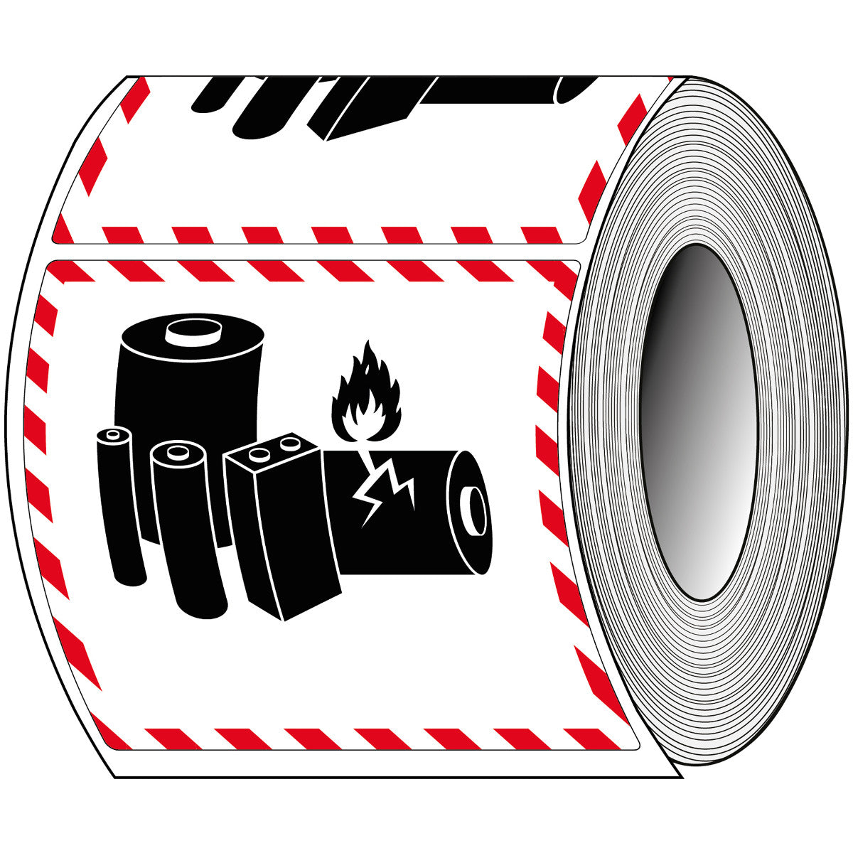 Verpackungsetikett für Lithium-Ionen-Batterien