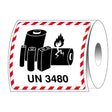 UN-3480- Verpackungsetikett für Lithium-Ionen-Batterien