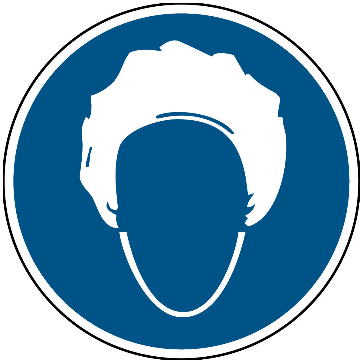 Gebotsschilder - Schutzhaube benutzen