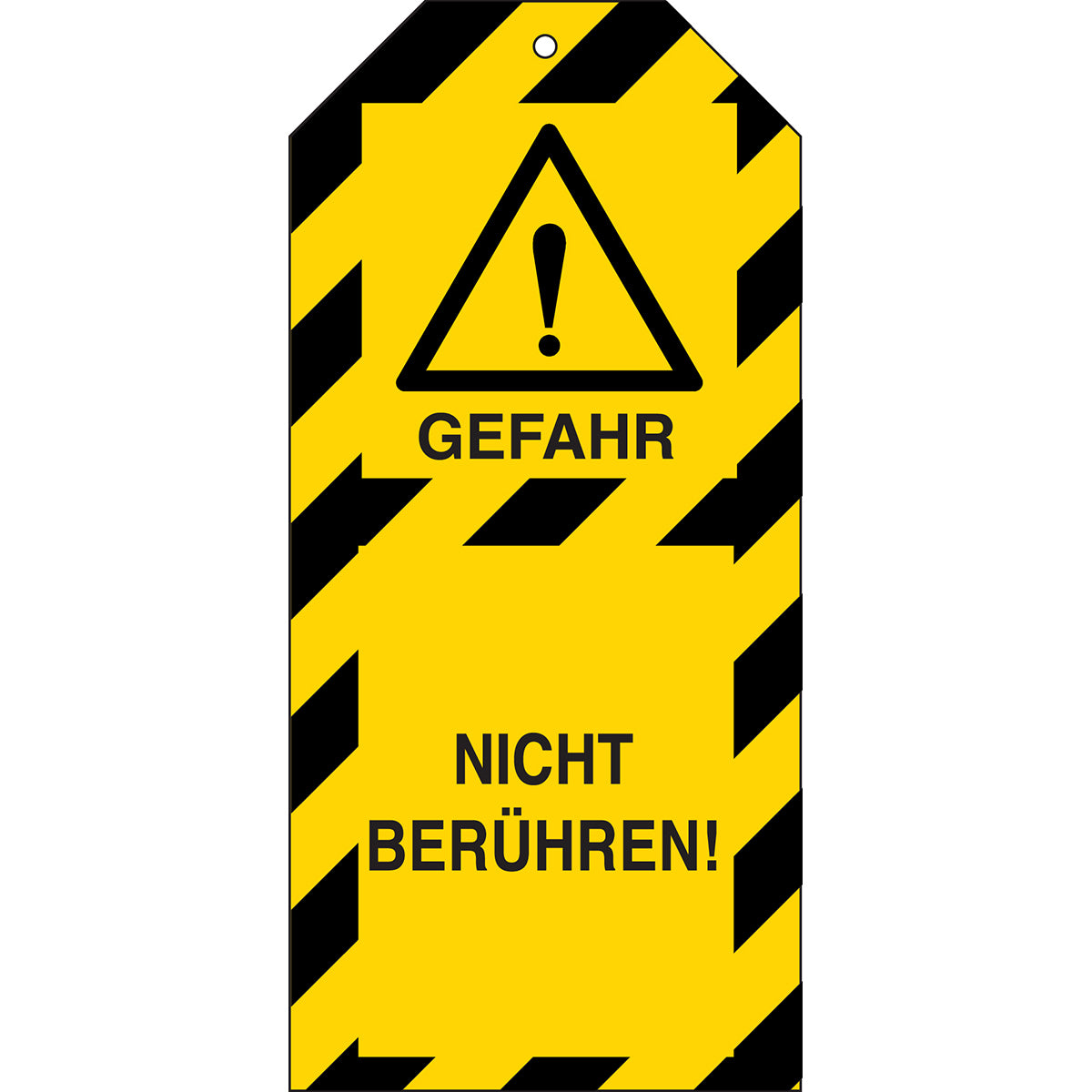 Tagout: Anhänger für Warnhinweise