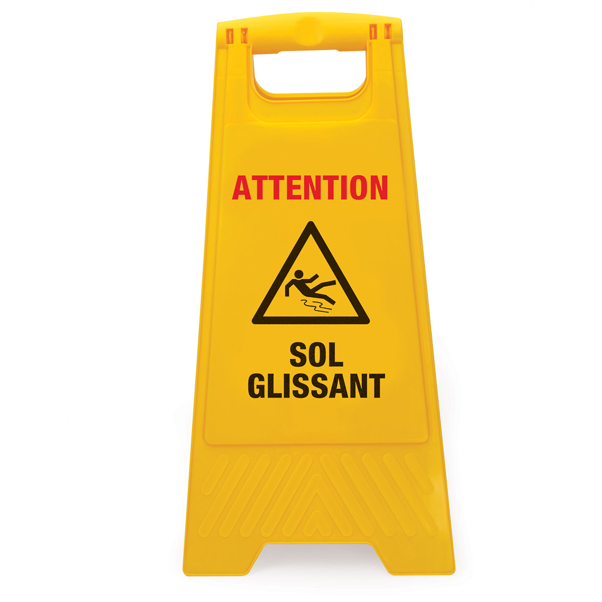 Panneaux sur pieds - Brady Floor - ATTENTION SOL GLISSANT (product francophone)