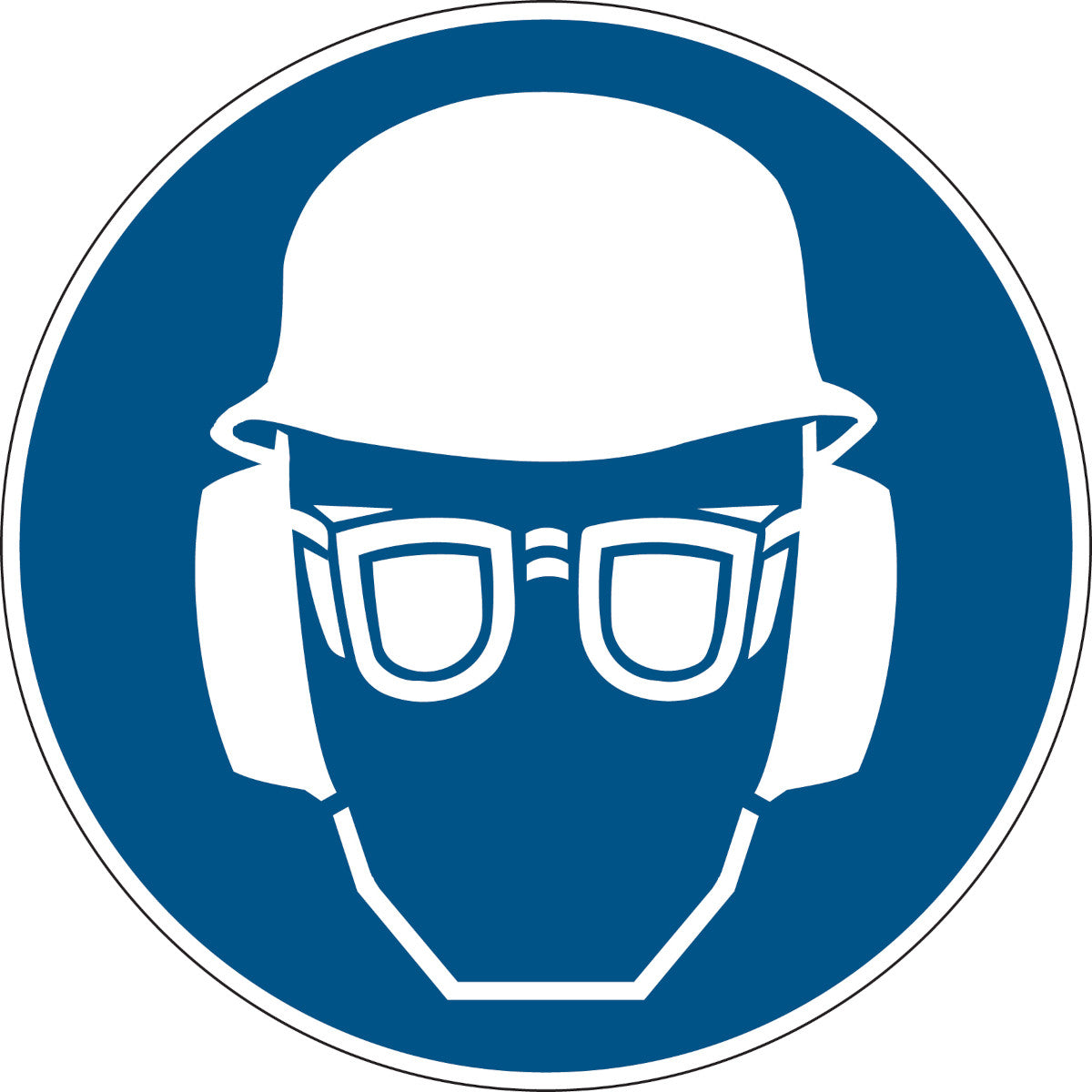 Gebotsschilder - Vollschutz benutzen