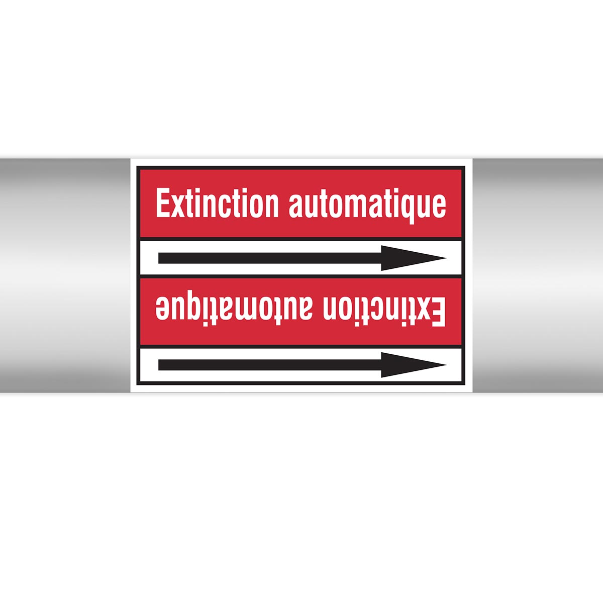 Marqueurs en rouleau continu, sans pictogramme - Extinction automatique (produit francophone)