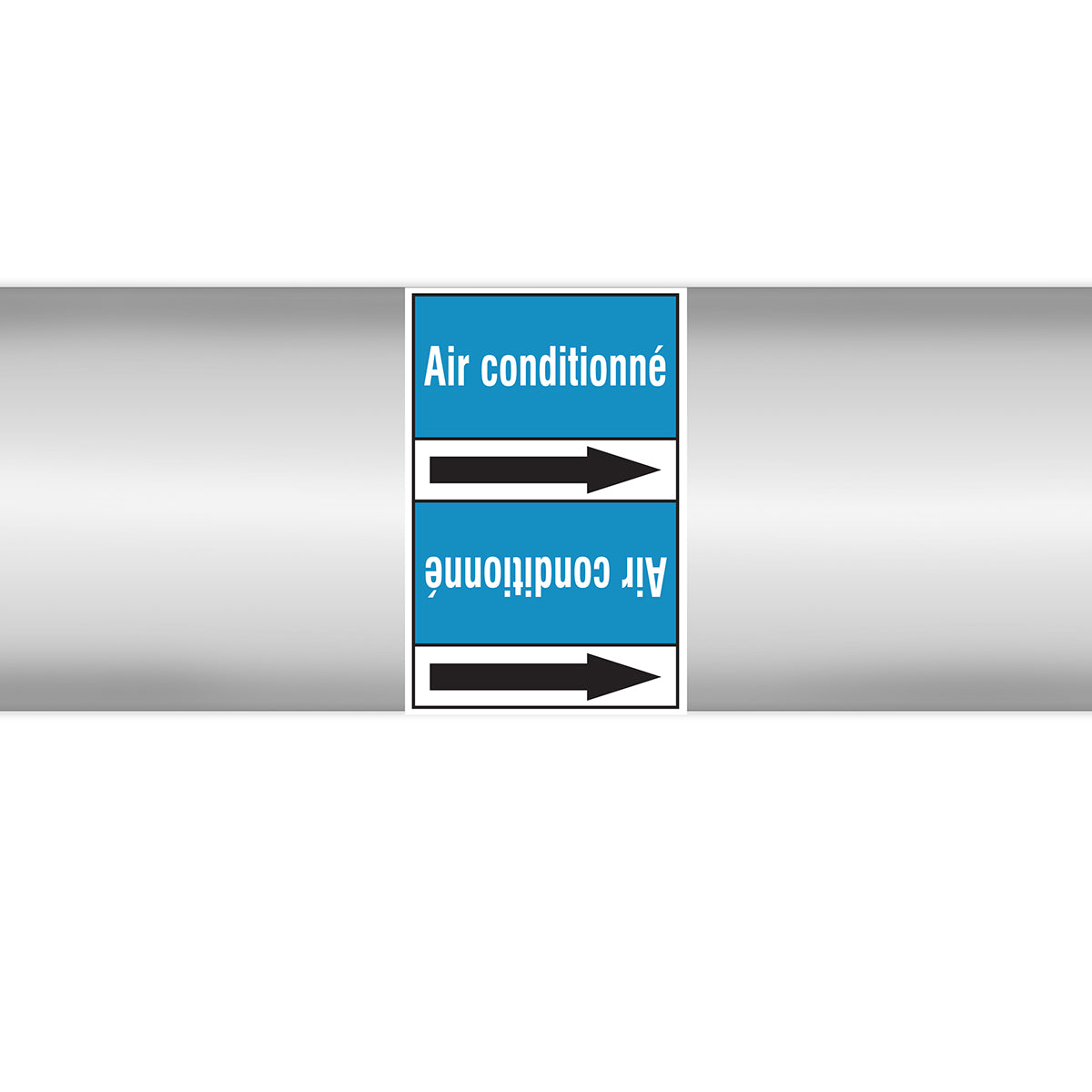 Marqueurs en rouleau continu, sans pictogramme - Air conditionné (product francophone)