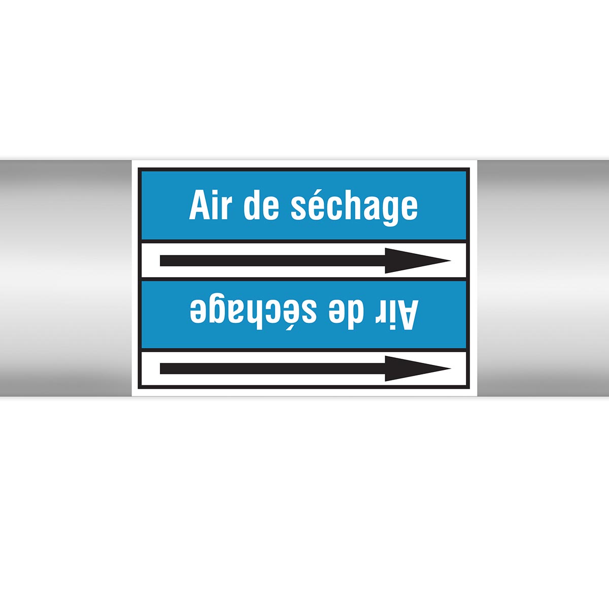 Marqueurs en rouleau continu, sans pictogramme - Air de séchage (produit francophone)